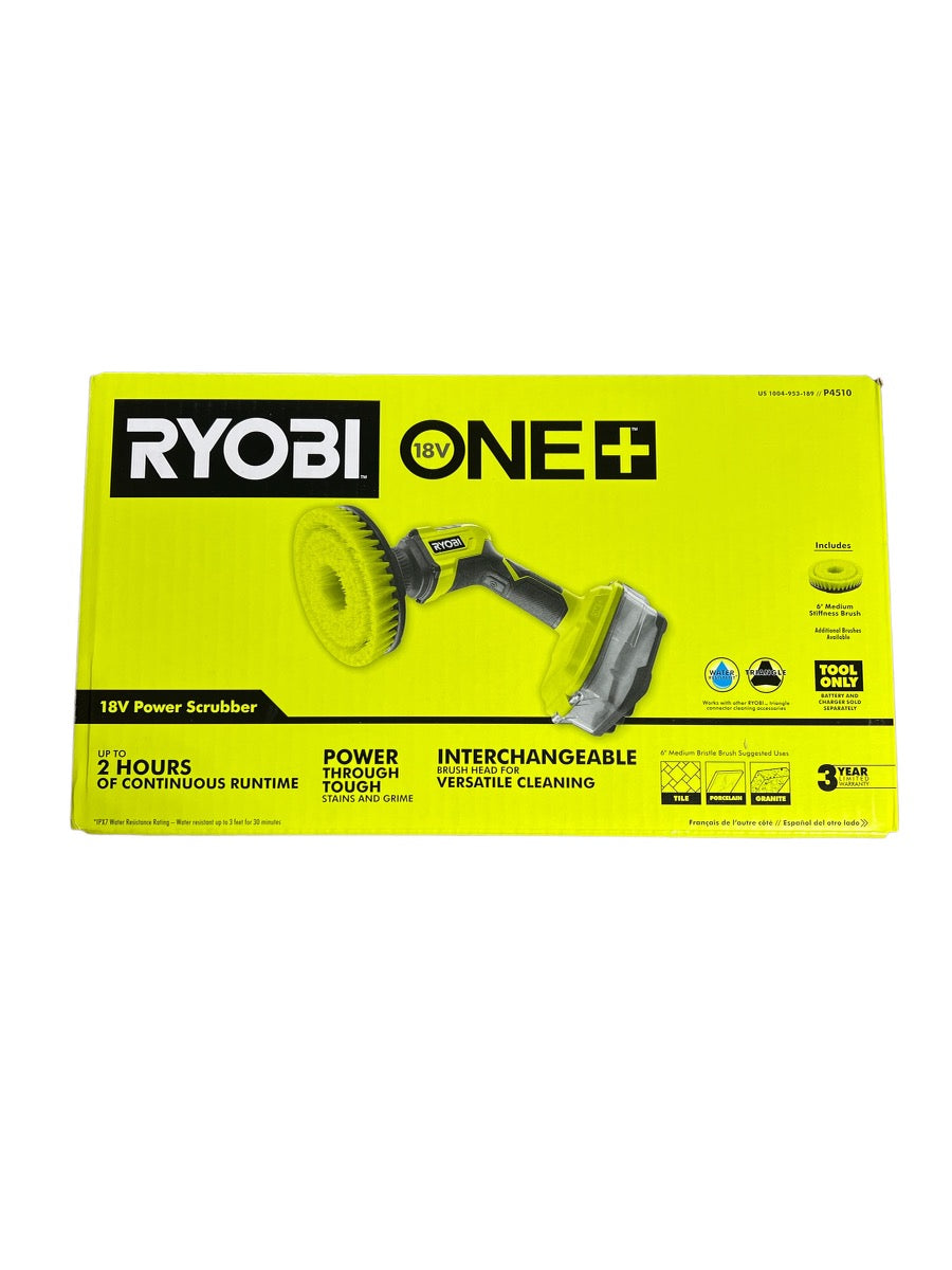 Ryobi One+ 18V Cordless Power Scrubber (Tool Only)