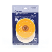Load image into Gallery viewer, 4 in. Buffing and Polishing Wheel Set (2-Piece)