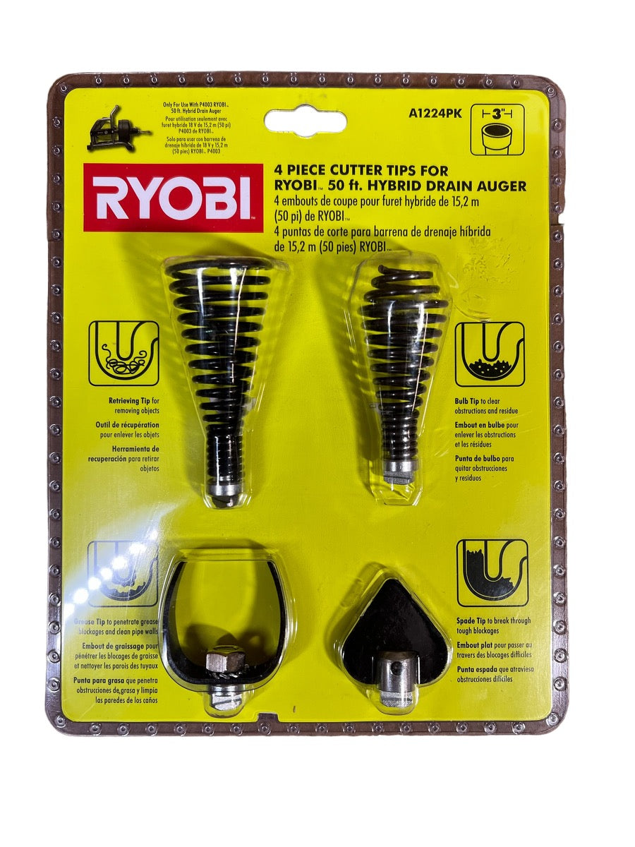 Drain Auger Ryobi Auger Attachment Ryobi Drain Auger Hybrid 18v