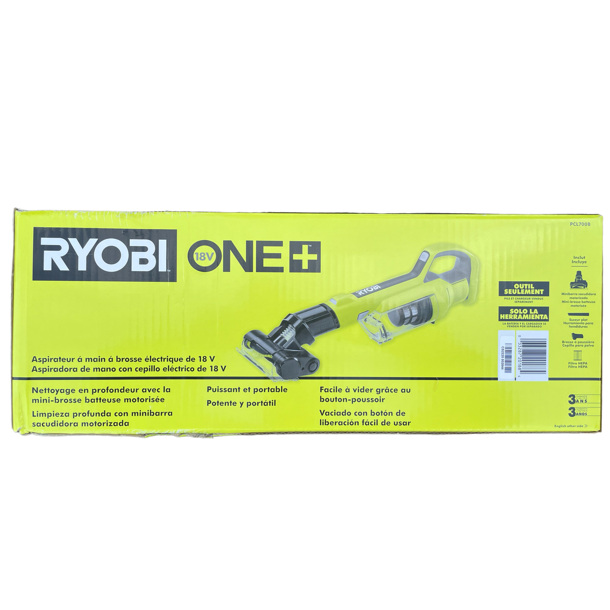 18V ONE+ POWERED BRUSH HAND VACUUM KIT - RYOBI Tools