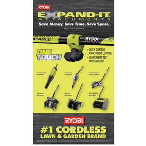 Ryobi P20101 18-Volt ONE+ Brushless 15 in. Cordless Attachment Capable String Trimmer (Tool Only)