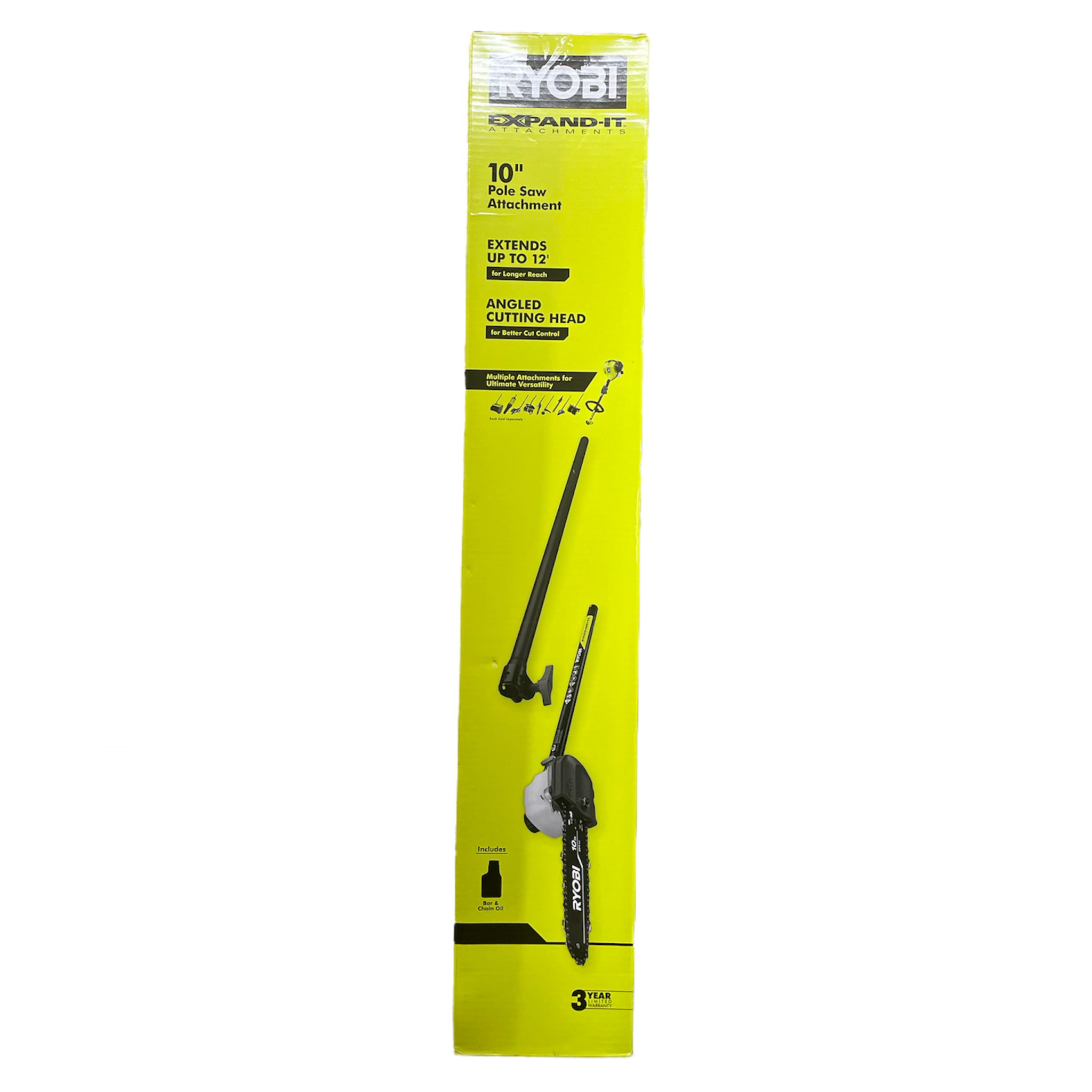 Ryobi weed top eater chainsaw attachment