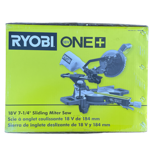 RYOBI PBT01B ONE+ 18-Volt Cordless 7-1/4 in. Sliding Compound Miter Saw