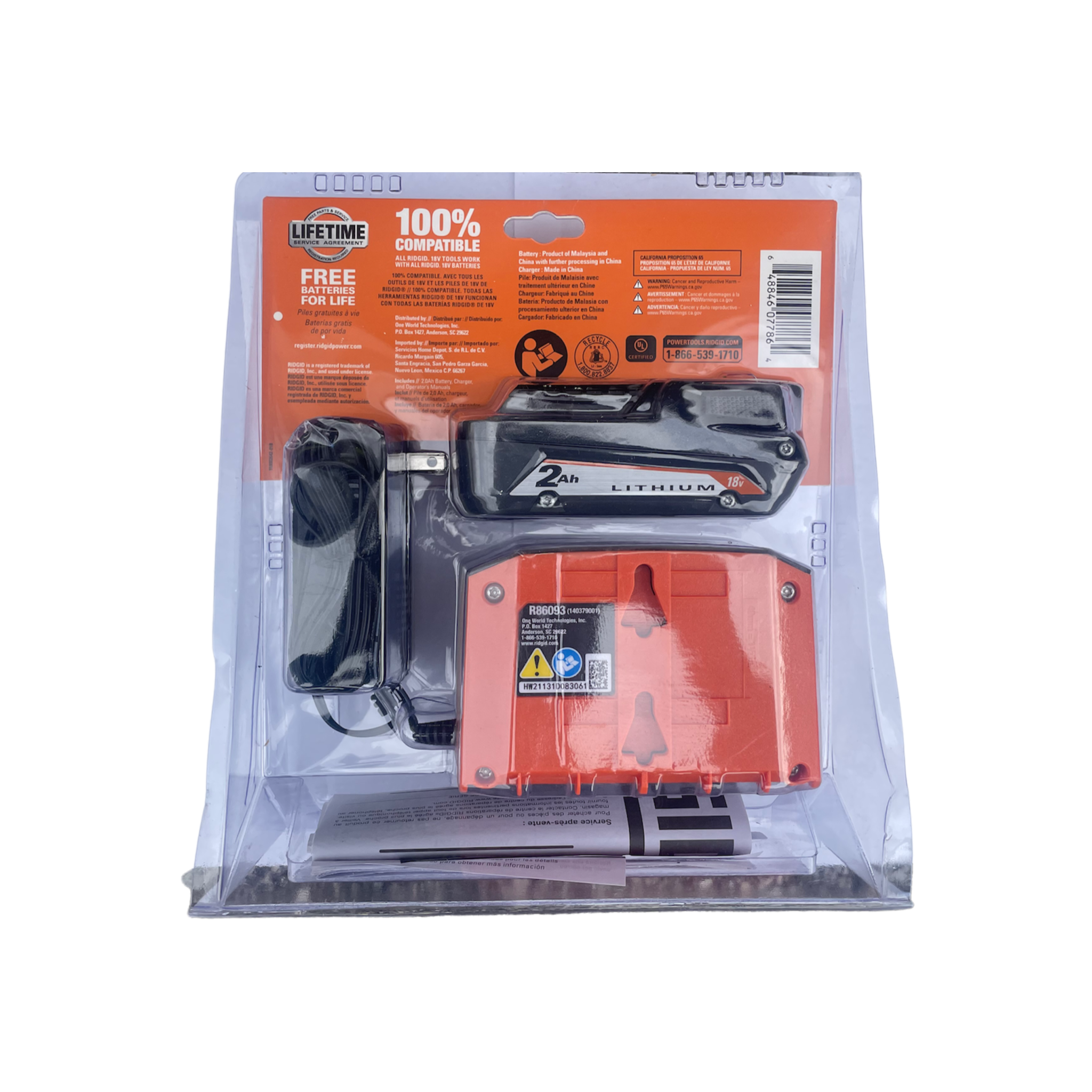 RIDGID 18 Volt Lithium Ion 2.0 Ah Battery Starter Kit Ryobi Deal Finders