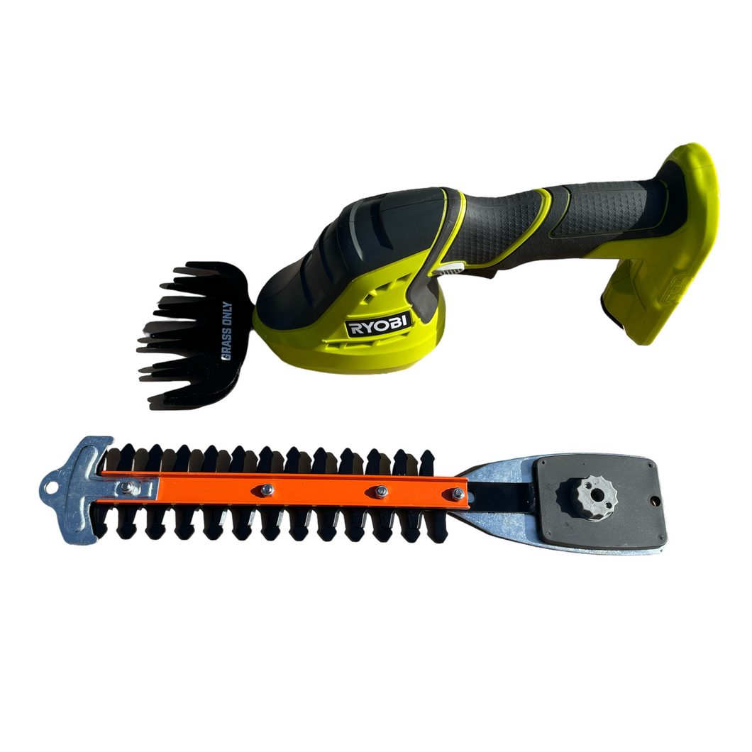 ONE 18 Volt Lithium Ion Cordless Battery Grass Shear and Shrubber Tri Ryobi Deal Finders
