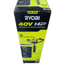 Load image into Gallery viewer, RYOBI RY40701 40-Volt HP Brushless Cordless Earth Auger with 8 in. Bit (Tool Only)