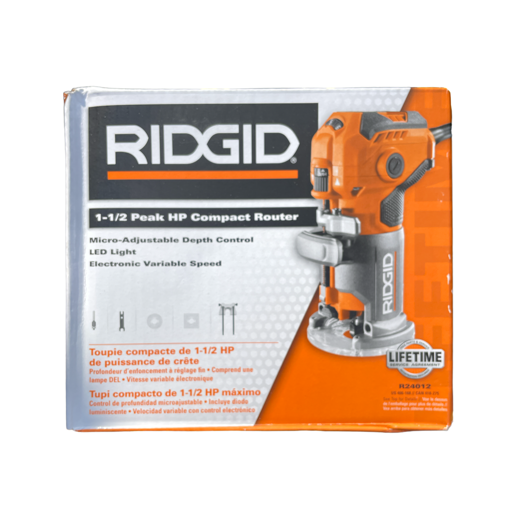 RIDGID 5.5 Amp Corded Compact Fixed Base Router Ryobi Deal Finders