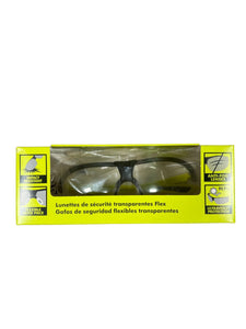 RYOBI RHPPSG01 Clear Flex Safety Glasses with Anti Fog, UV Protection