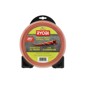 0.095 in. x 110 ft. Heavy-Duty Spiral Gas Trimmer Line