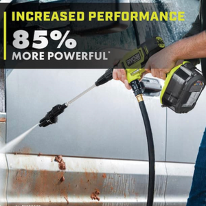 ONE+ HP 18-Volt Brushless EZClean 600 PSI 0.7 GPM Cordless Cold Water Power Cleaner (Tool Only)
