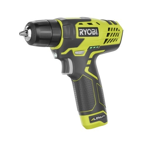 RYOBI 8-Volt Cordless Lithium-Ion Drill Kit HP108L