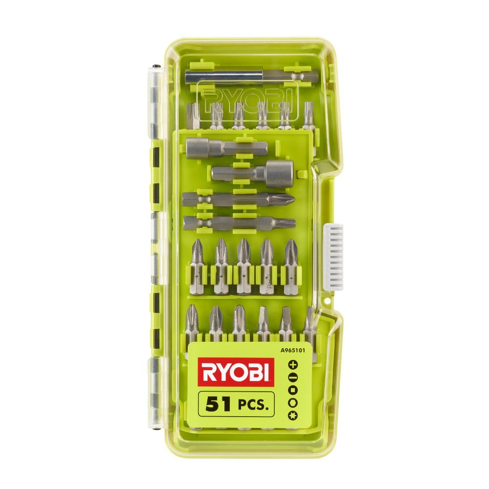 RYOBI Driver Bit Set (51-Piece) – Ryobi Deal Finders