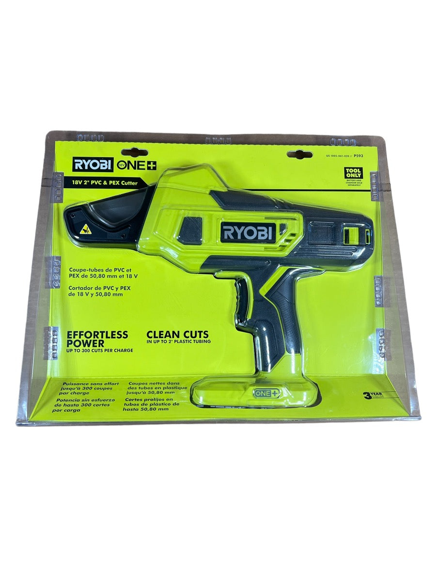 18-Volt ONE+ Lithium-Ion Cordless PVC and PEX Cutter (Tool Only) 18-Volt ONE+ Lithium-Ion Cordless PVC and PEX Cutter (Tool Only)