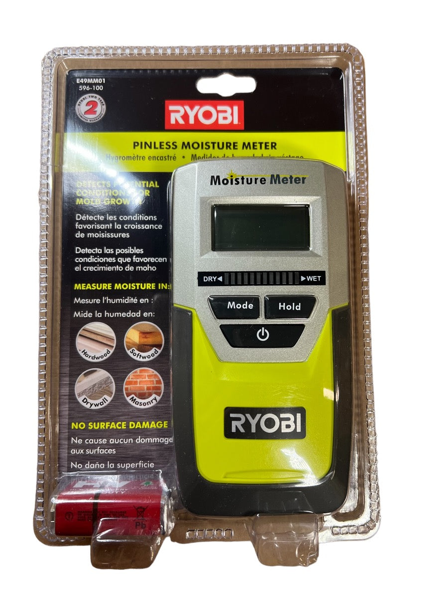 RYOBI Pinless Moisture Meter – Ryobi Deal Finders