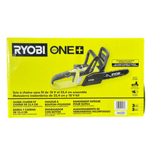 Load image into Gallery viewer, Ryobi P547 ONE+ 18-Volt 10 in. Battery Chainsaw with 1.5 Ah Battery and Charger