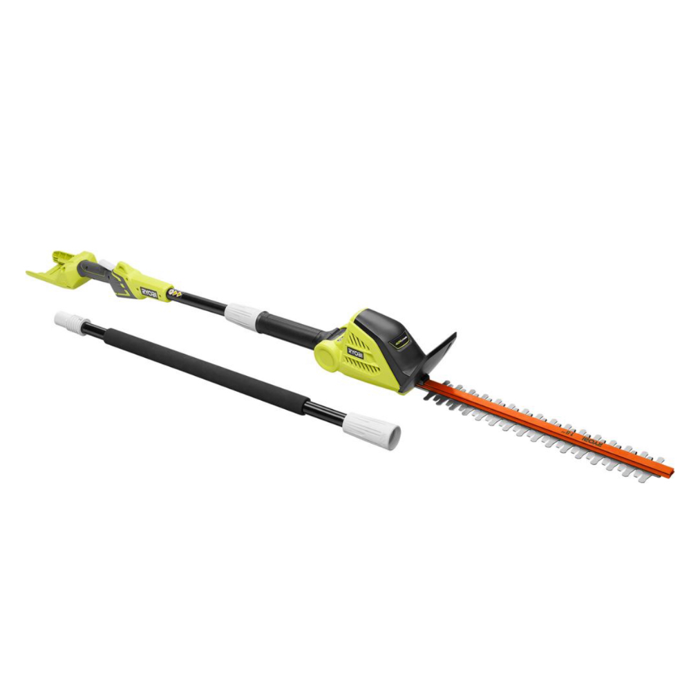 Ryobi 18 volt discount pole hedge trimmer