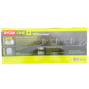 18 Volt ONE Lithium Ion Cordless Chemical Sprayer Battery and