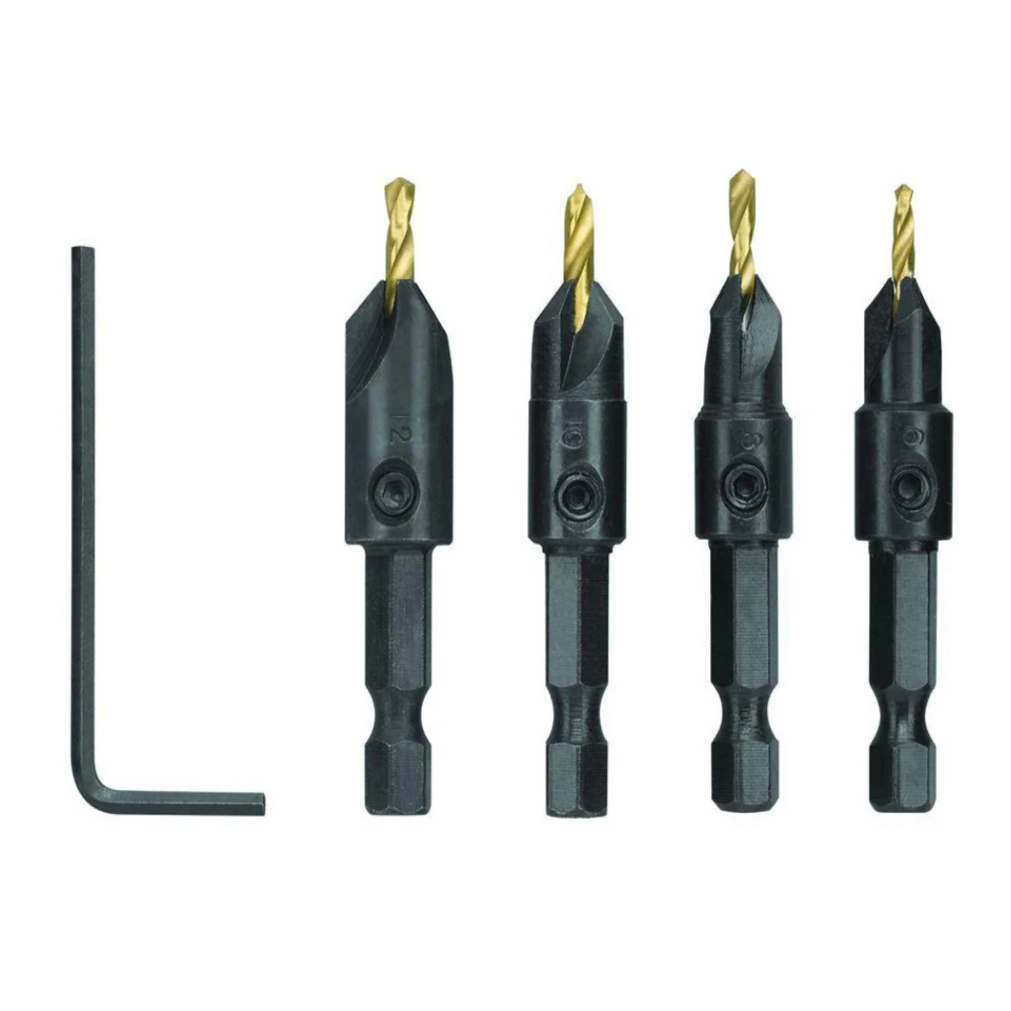 CLEARANCE SpeedLoad 5 Piece Power Groove Countersink Set Ryobi