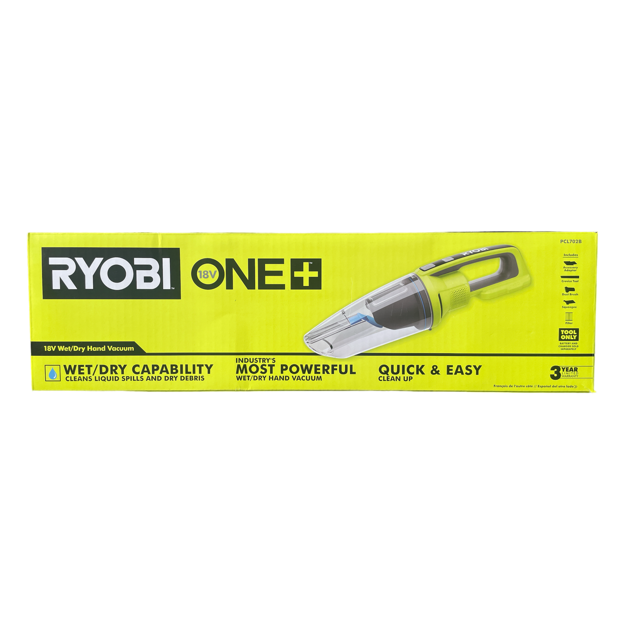 18V ONE+ POWERED BRUSH HAND VACUUM KIT - RYOBI Tools