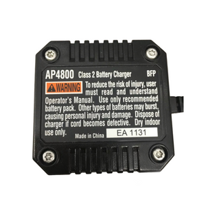 Ryobi AP4800 TEK4 10-12 hr. Lithium Battery Charger 4V DC