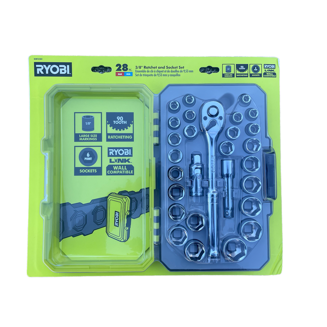 Ratchet Kit Ryobi Ratchet Tool RYOBI 3/8