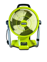 Load image into Gallery viewer, ONE+ 18-Volt Cordless Hybrid WHISPER SERIES 12 in. Misting Air Cannon Fan (Tool Only)