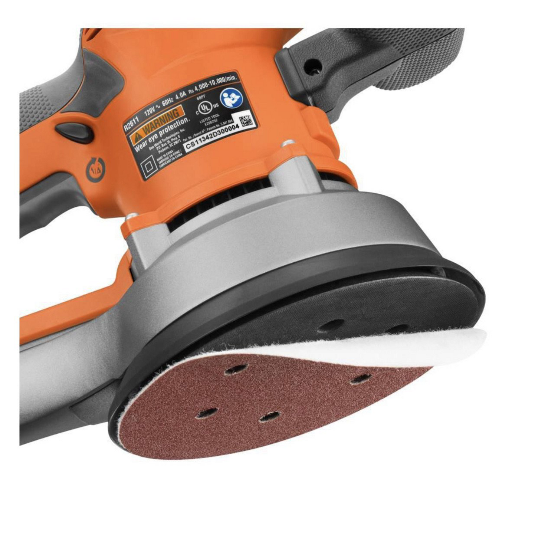 RIDGID 4 Amp Corded 6 in. Variable Speed Dual Random Orbital Sander wi Ryobi Deal Finders