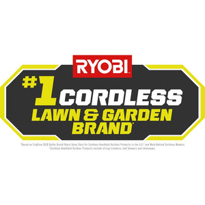 RYOBI 40-Volt Lithium-Ion Brushless Cordless Battery Attachment Capable String Trimmer (Tool Only) RY40203A