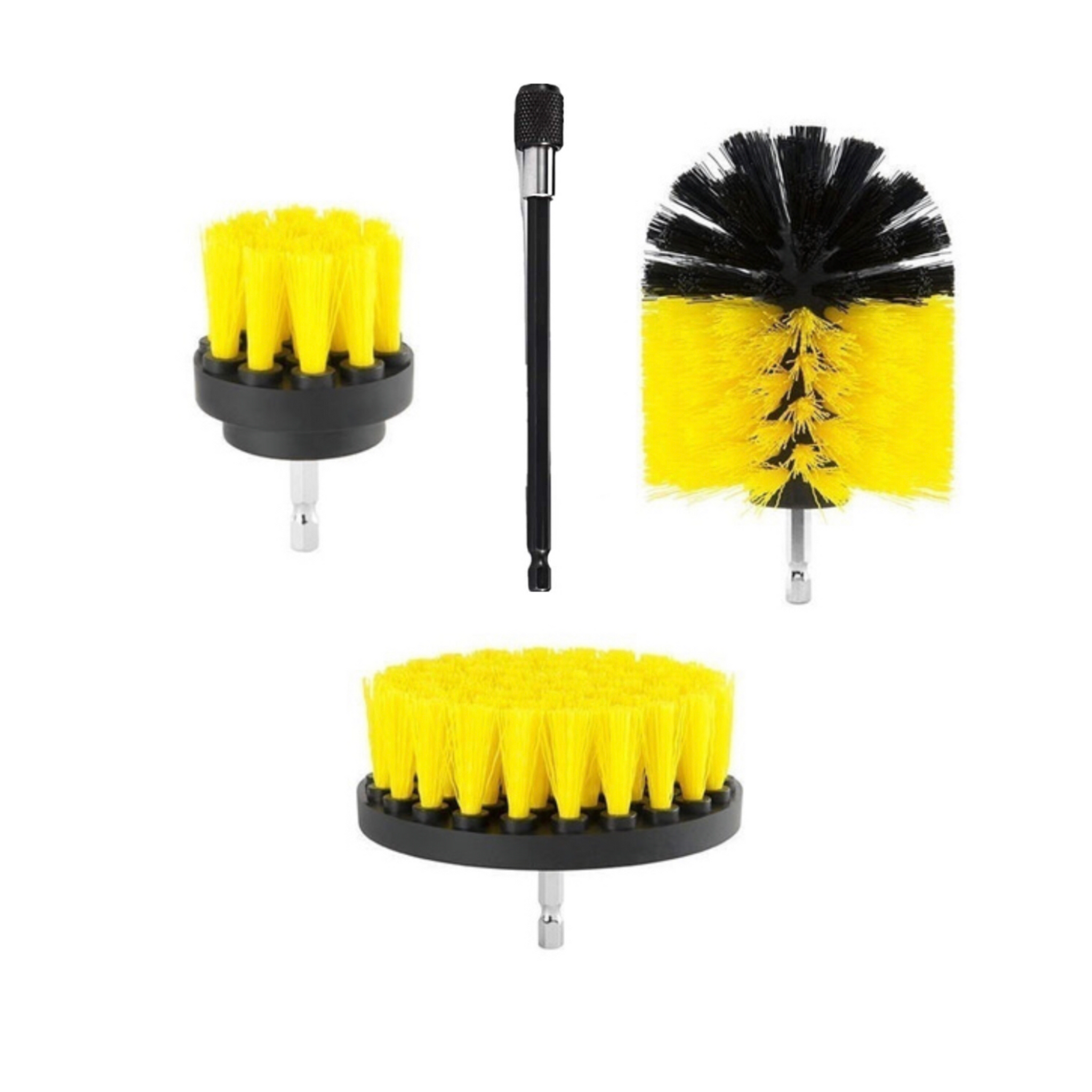 Drill Cleaning Brush Set - Medium Bristle (4-Piece) – Ryobi Deal Finders