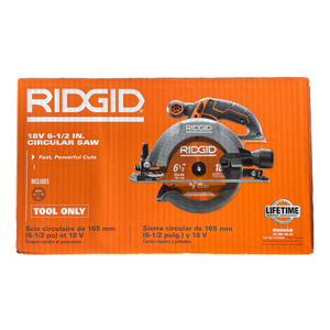 RIDGID R8655B 18V Cordless 6 1/2 in. Circular Saw (Tool Only)