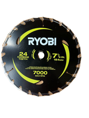 RYOBI Replacement 7-1/4 in. 24 Teeth Thin Kerf Circular Saw Blade