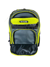 Load image into Gallery viewer, RYOBI 16 in. Backpack with Tool Organizer