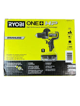 Load image into Gallery viewer, Ryobi PBLHM101K ONE+ HP 18V Brushless Cordless 1/2 in. Hammer Drill Kit with (1) 4.0 Ah High Performance Battery, Charger, and Tool Bag