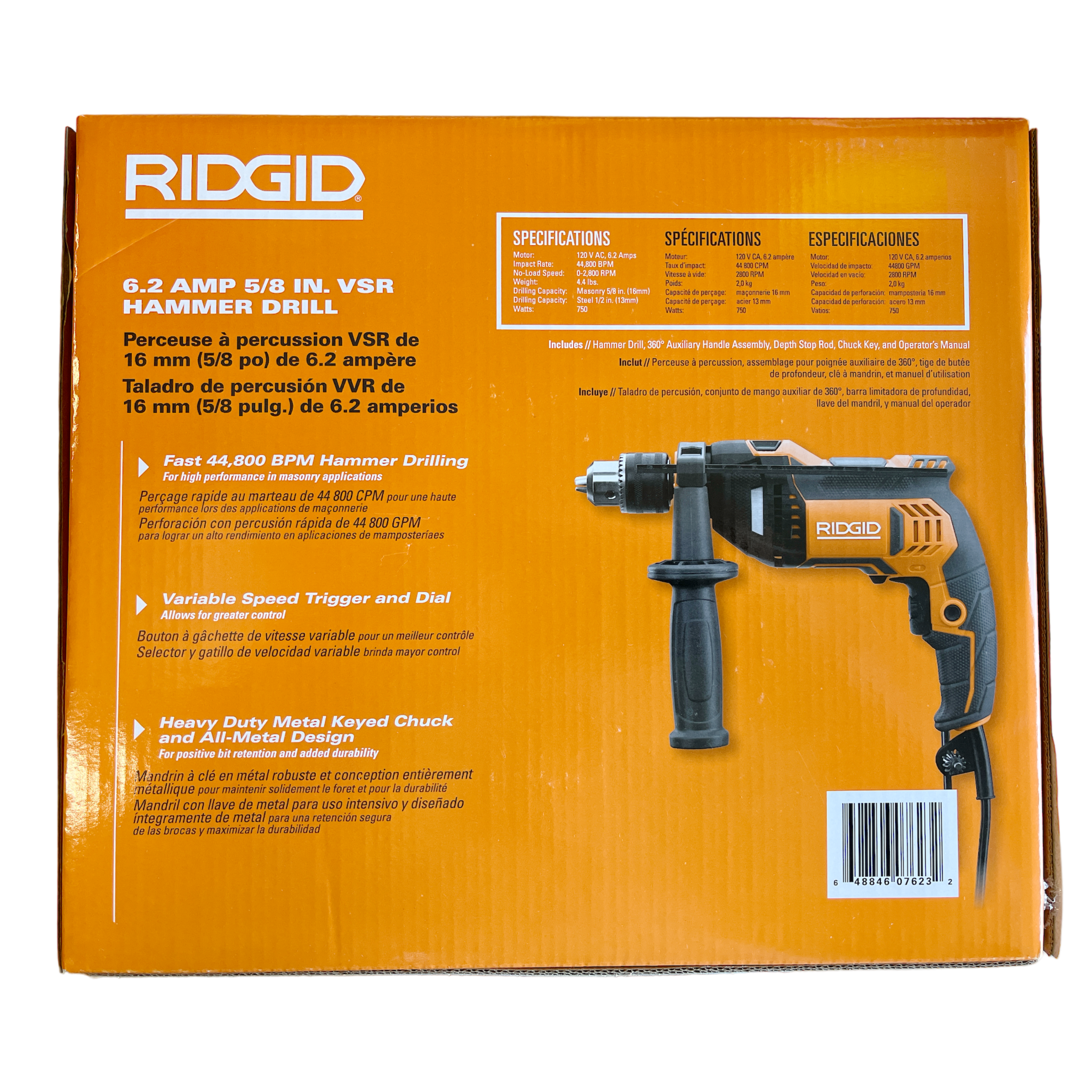 RIDGID 5/8 VSR Hammer Drill – Ryobi Deal Finders