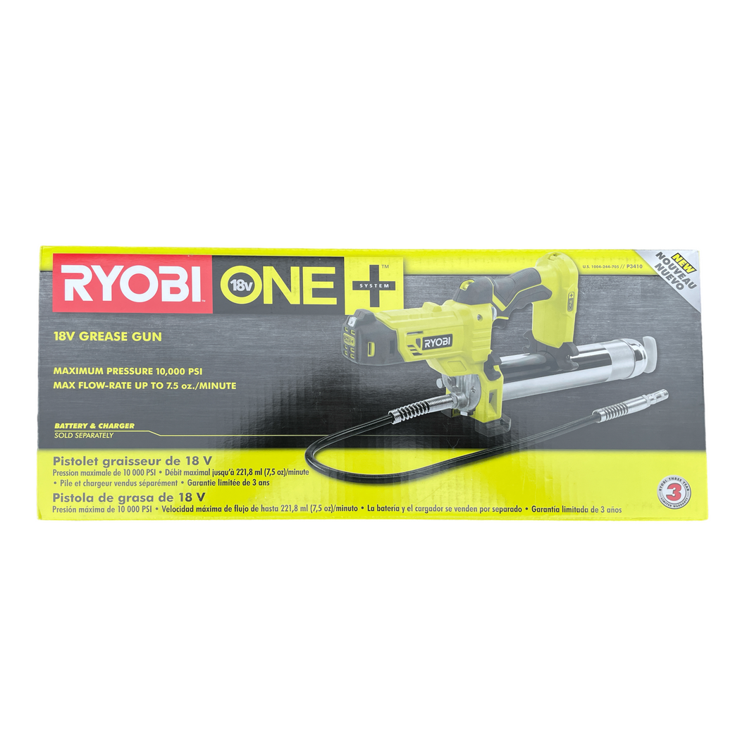 RYOBI 18 Volt Grease Gun Tool Only Ryobi Deal Finders