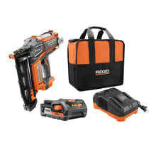 Load image into Gallery viewer, Ridgid 18-Volt Hyper Drive Nailer Kit