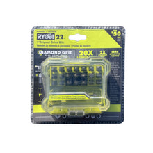 Load image into Gallery viewer, RYOBI A962203 1 in. Diamond Grit Impact Drive Bits (22-Piece)