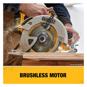 DEWALT 20-Volt MAX Lithium-Ion Cordless Brushless 7-1/4 in. Circular Saw with Brake (Tool-Only) DCS570B