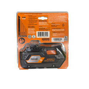 RIDGID 18 Volt HYPER Lithium Ion 4.0 Ah Battery Ryobi Deal Finders
