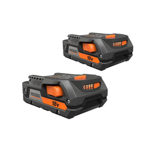 RIDGID 2-Pack 18-Volt Lithium-Ion 1.5 Ah Batteries