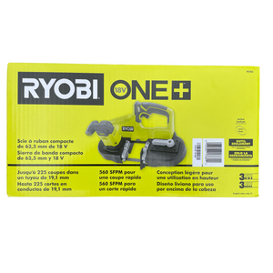 Ryobi P590 18-Volt ONE+ Cordless 2.5 in. Portable Band Saw (Tool Only)