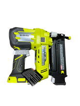 Load image into Gallery viewer, 18-Volt ONE+ Lithium-Ion Cordless AirStrike 18-Gauge Brad Nailer Kit with Sample Nails