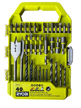 Load image into Gallery viewer, RYOBI Drill and Impact Drive Kit (40-Piece)