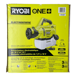 CLEARANCE ONE 18 Volt Cordless Electrostatic 0.5 Gal. Sprayer Tool O Ryobi Deal Finders