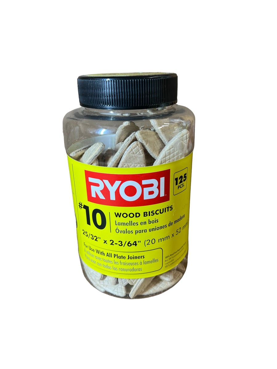 0 Wood Biscuits (150 PC.) - RYOBI Tools