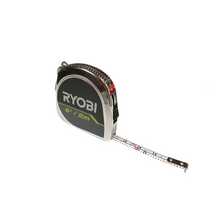 Load image into Gallery viewer, RYOBI 6 ft./2 m. Keychain Tape Measure RTMCK06