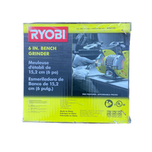 Load image into Gallery viewer, RYOBI BG612G 2.1 Amp 6 in. Grinder with LED Lights