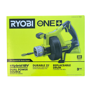 RYOBI P4002 18-Volt ONE+ Hybrid Drain Auger (Tool Only)