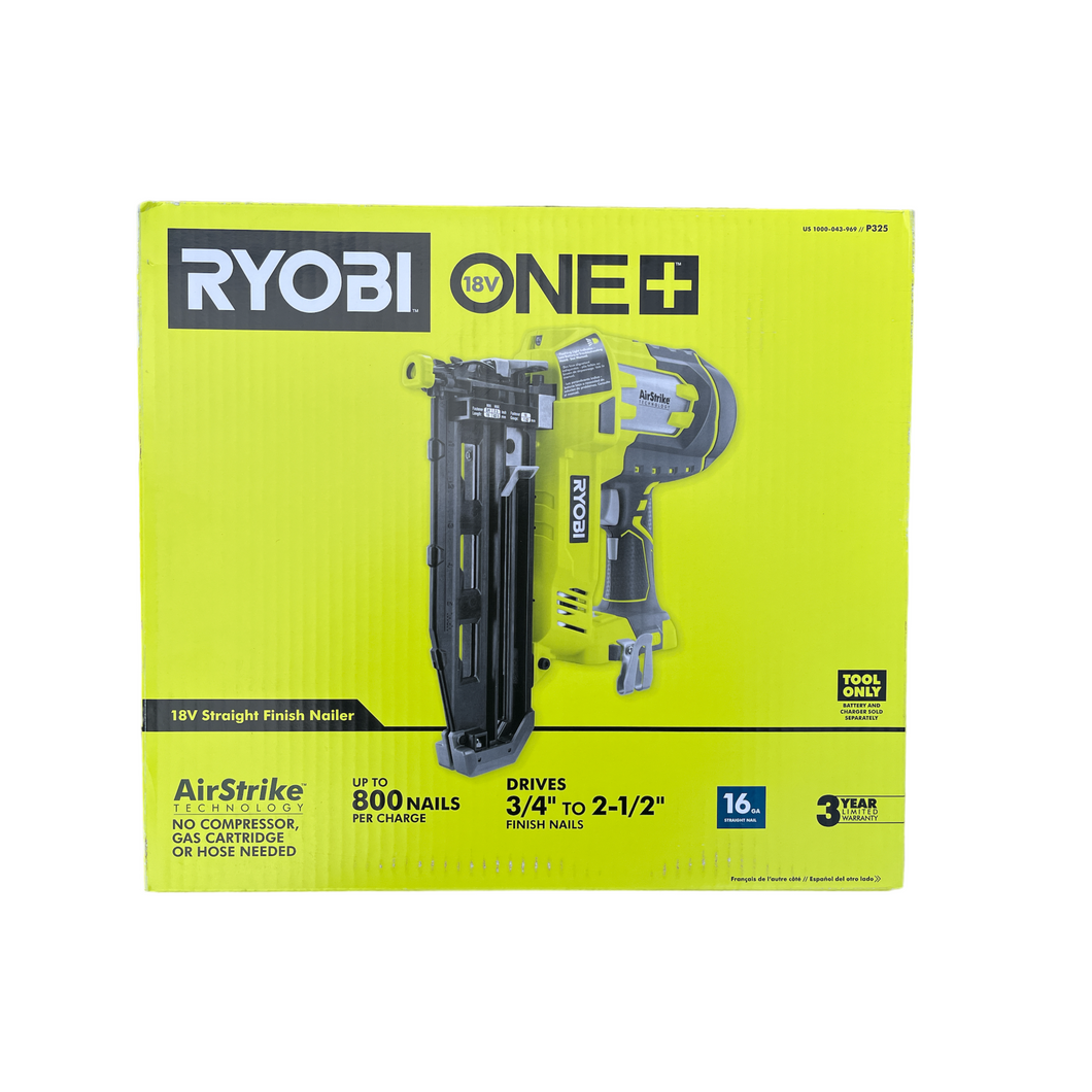 Ryobi one+ airstrike p325 hotsell