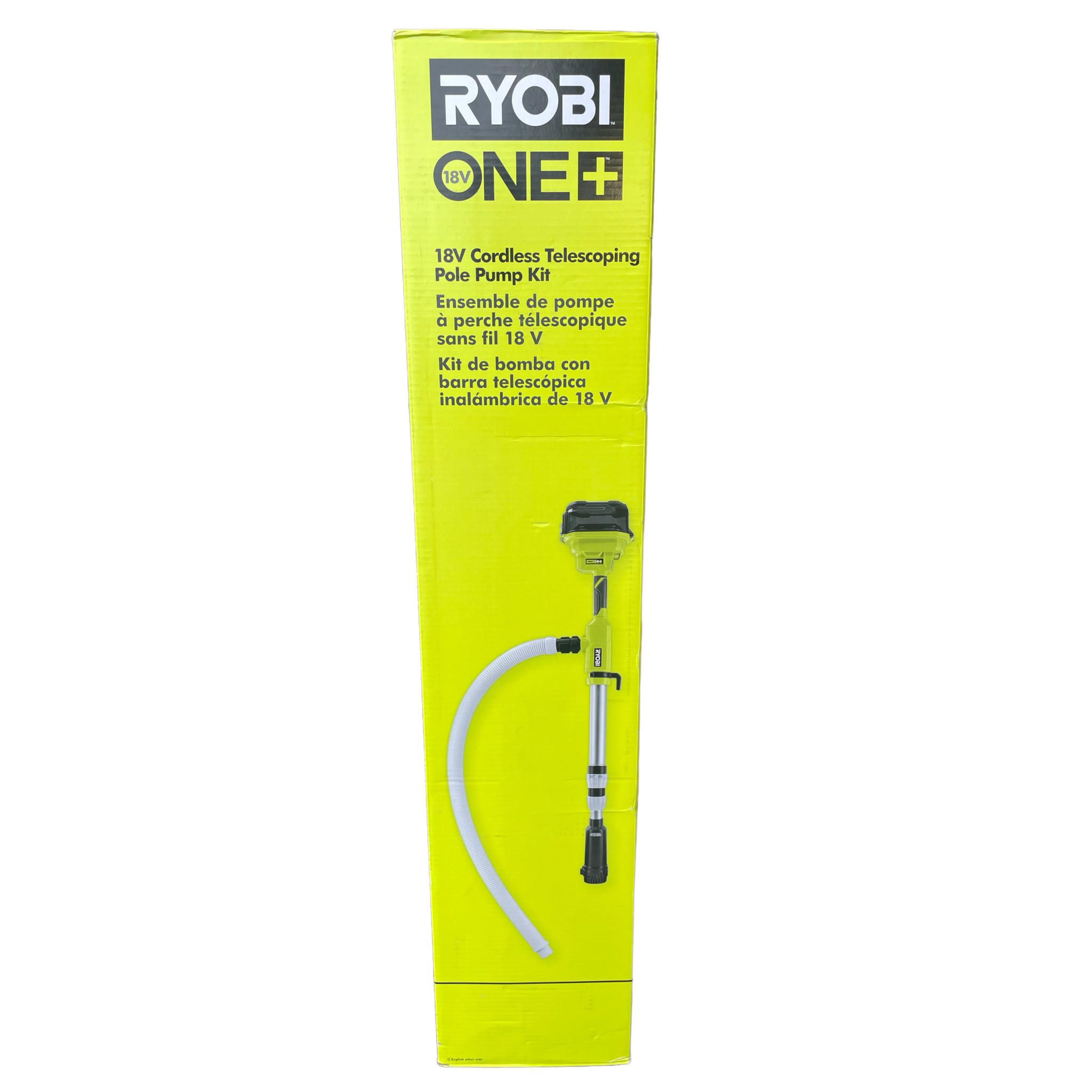 New Ryobi Cordless Telescoping Pole Pump